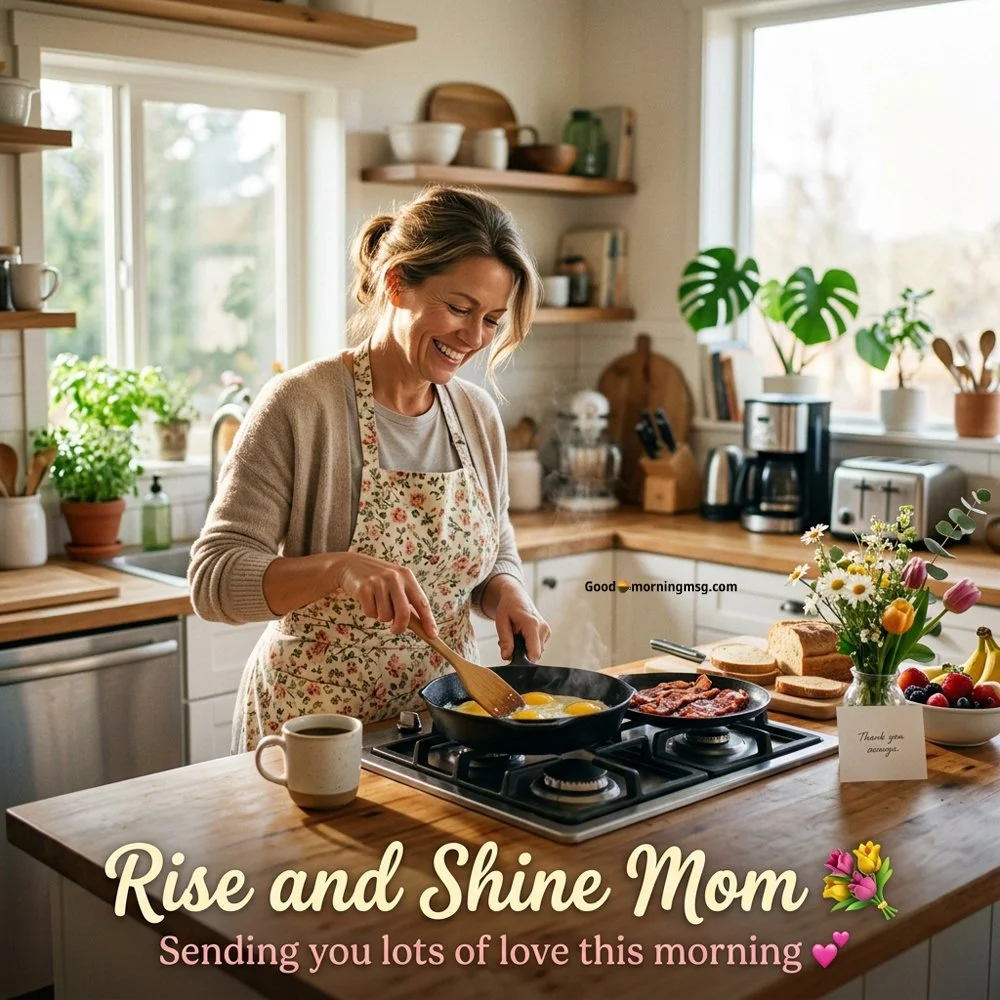 Cute And Loving Good Morning Mom Quotes To Make Her Smile Every Day