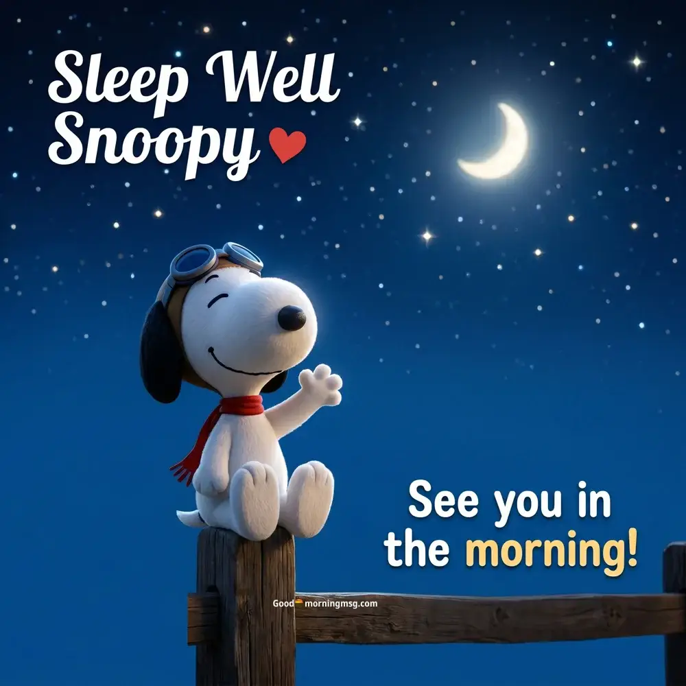 Free Snoopy Good Night Images