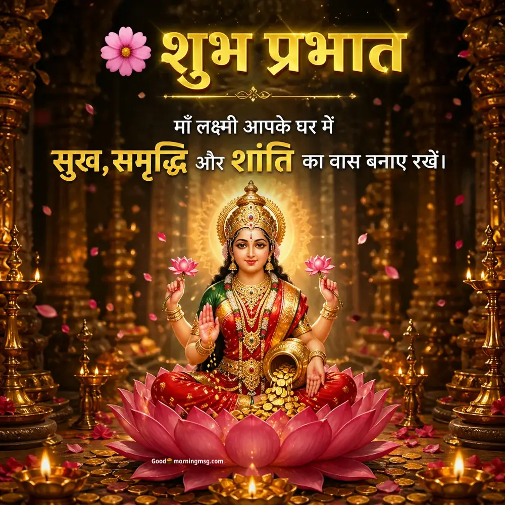 Goddess Lakshmi Good Morning Images