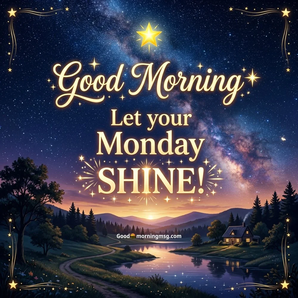 Good Monday Morning