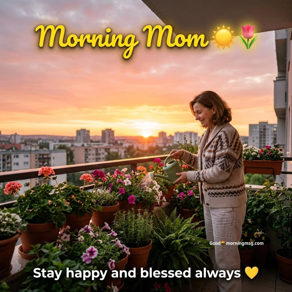 Good Morning Blessings For My Mother