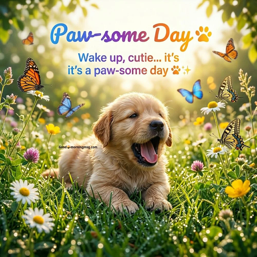 Good Morning Dogs Images