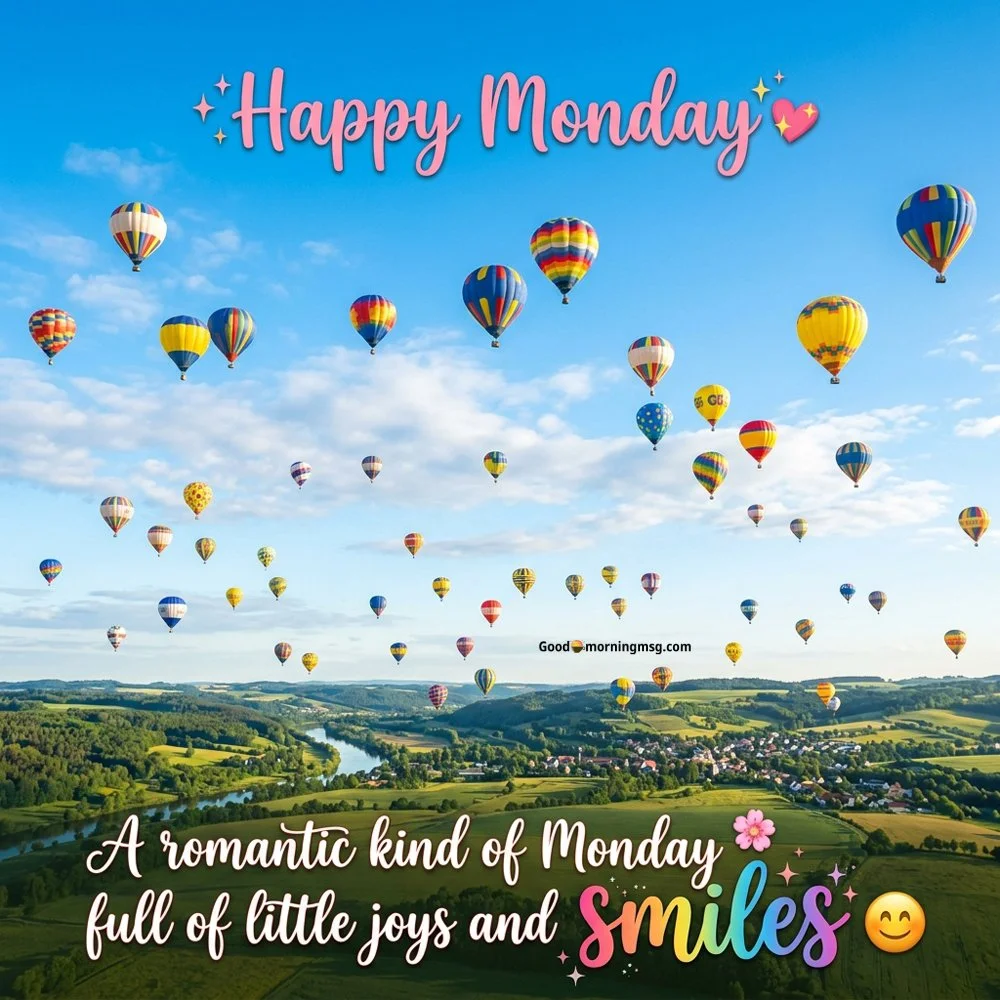 Good Morning Happy Monday Wishes Images