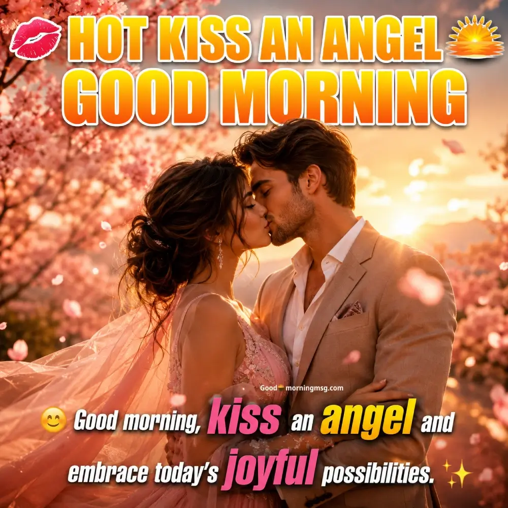 Good Morning Kiss Photo