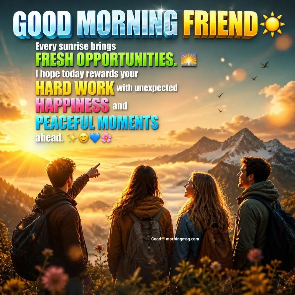 Good Morning My Friend Images