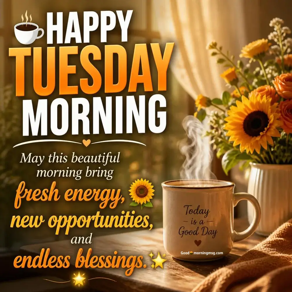 Good Morning Tuesday My Love