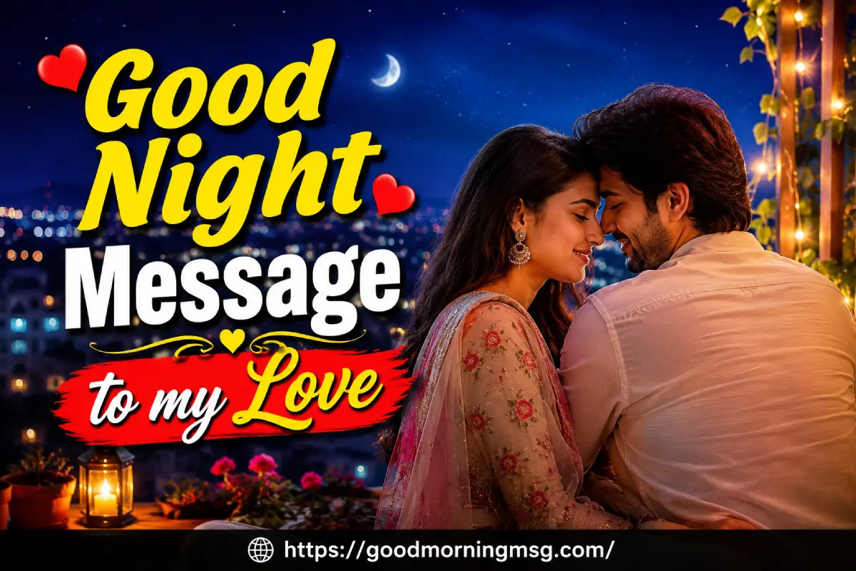 Good Night Message To My Love