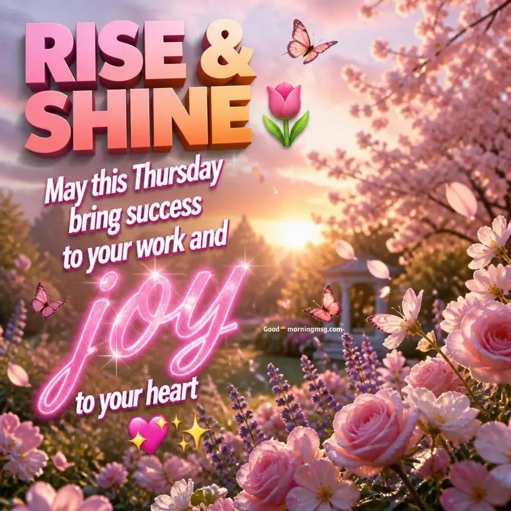 Good Thursday Morning