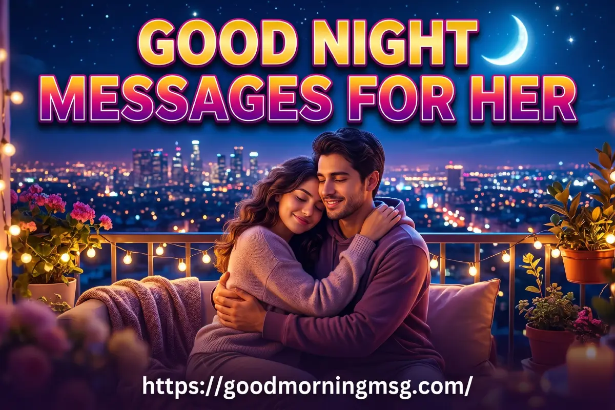 Good Night Messages For Her