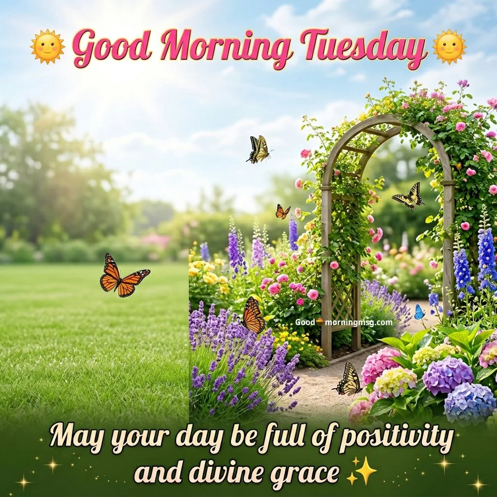 Goodmorning Tuesday Wishes