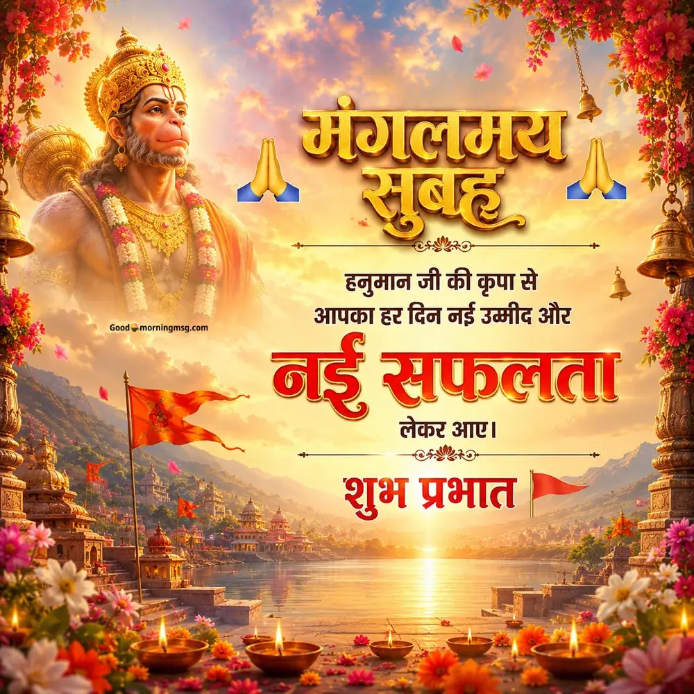 Hanuman Ji Wali Good Morning