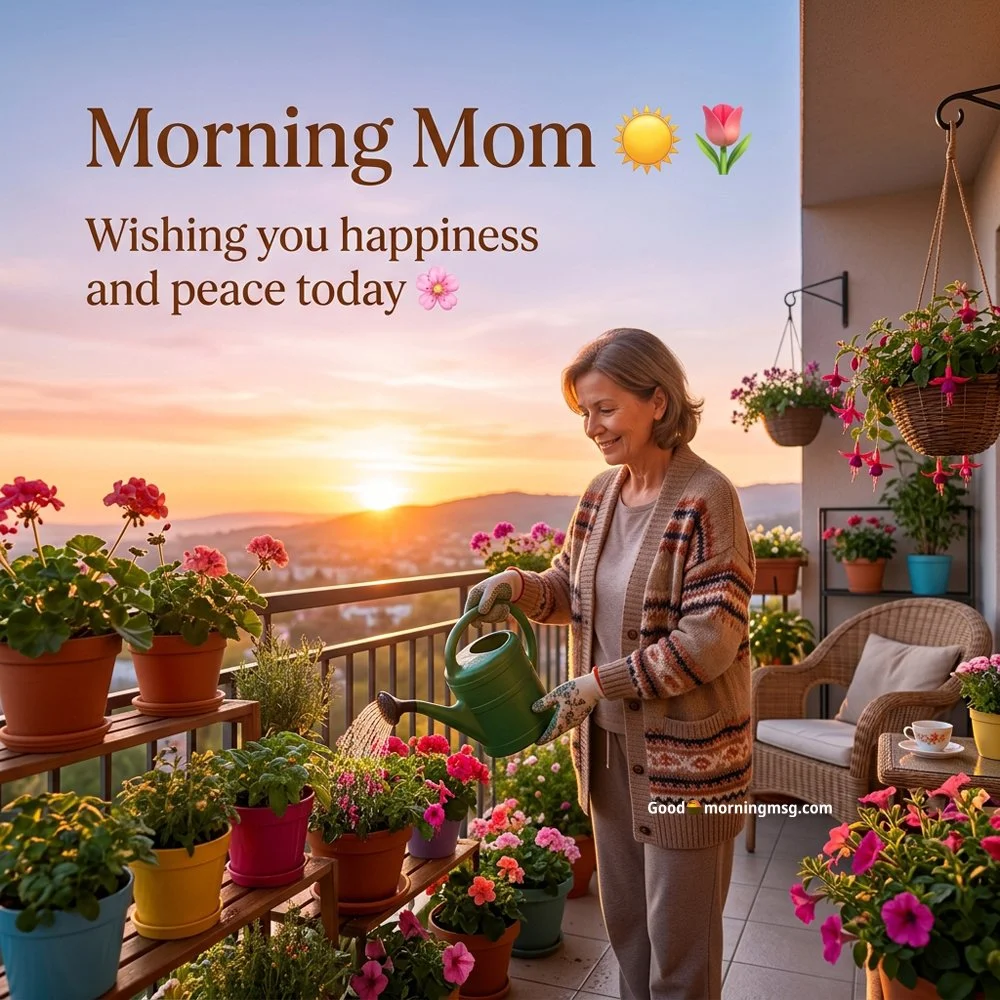 Happy Good Morning Mom