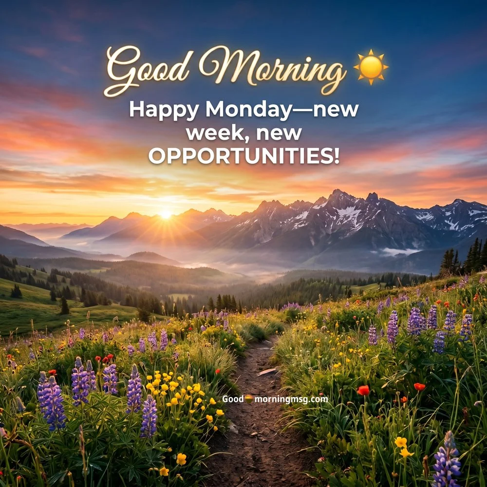Happy Monday Good Morning Images For Whatsapp