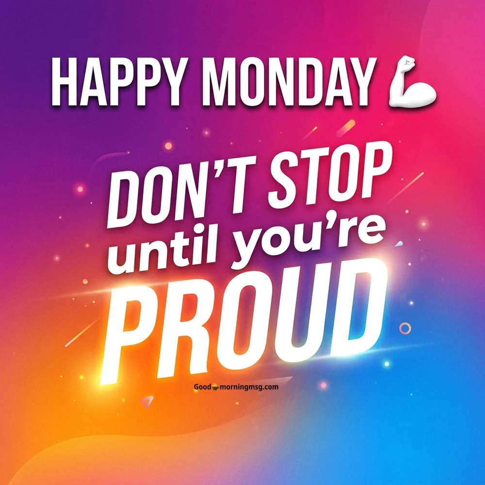Happy Monday Morning