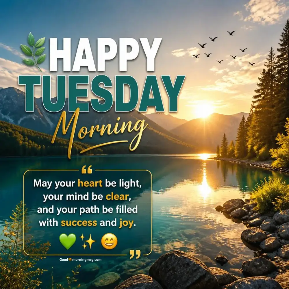 Happy Tuesday Morning Blessings