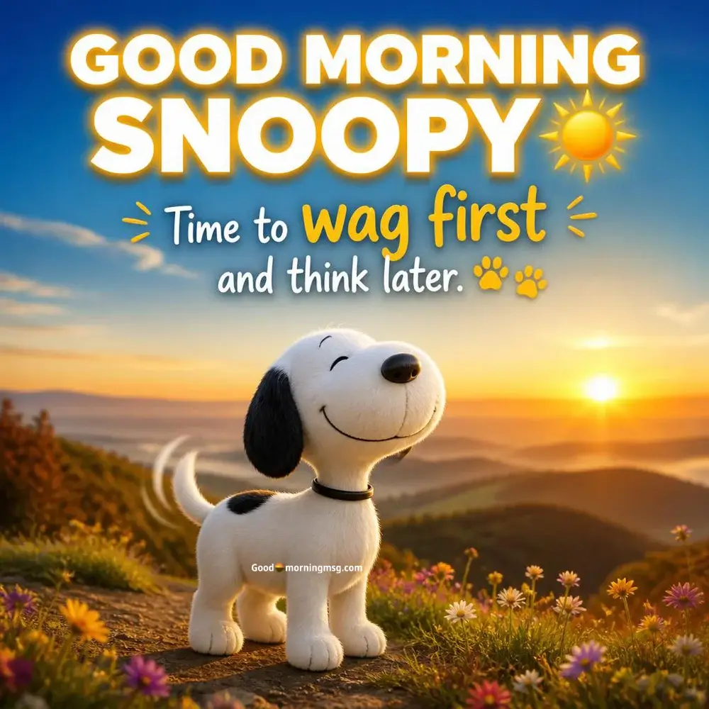 Inspirational Positive Snoopy Friday