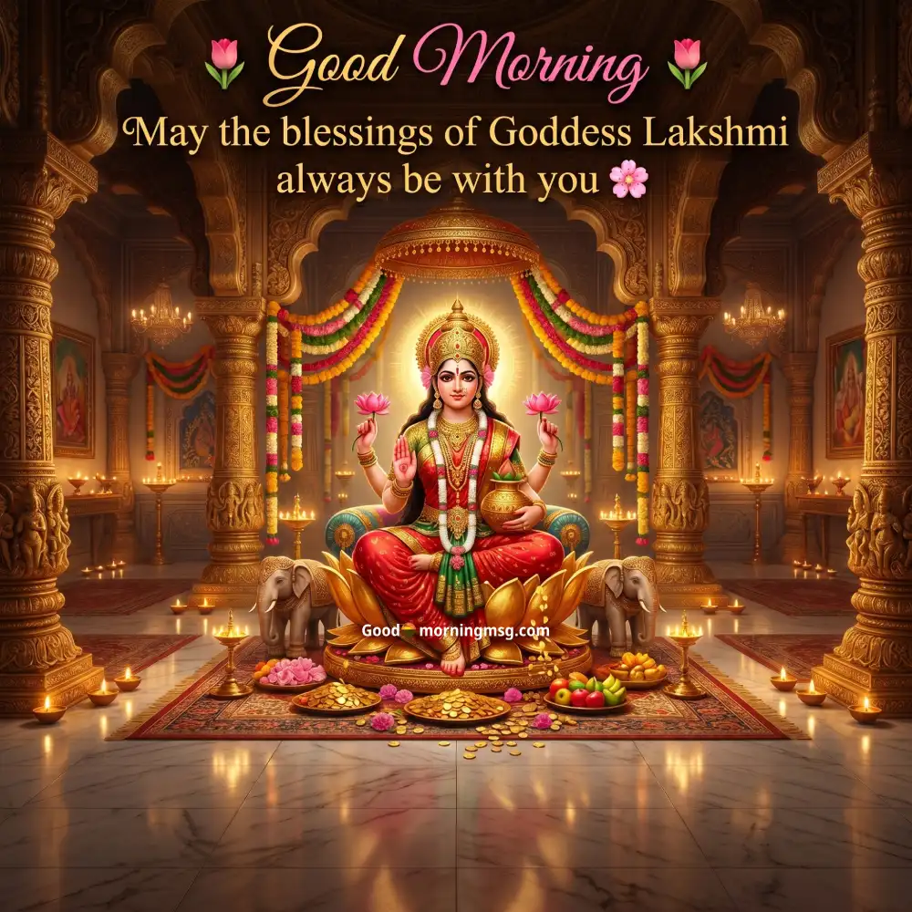 Jai Maa Laxmi Good Morning Images