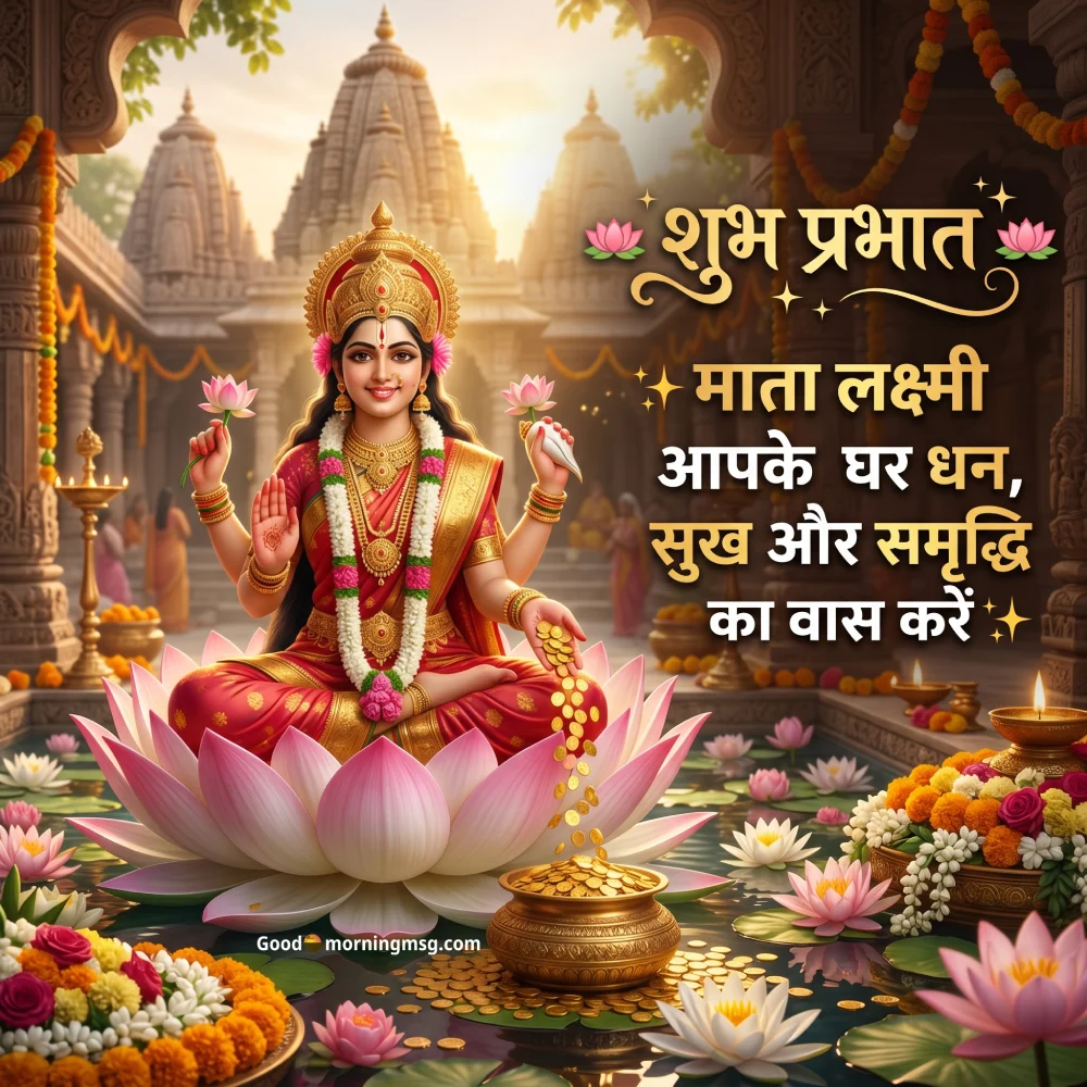 Lakshmi Devi Good Morning Images