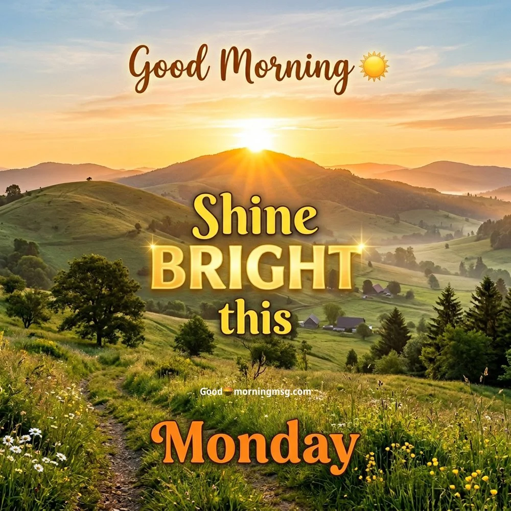 Monday Morning New Week Blessings
