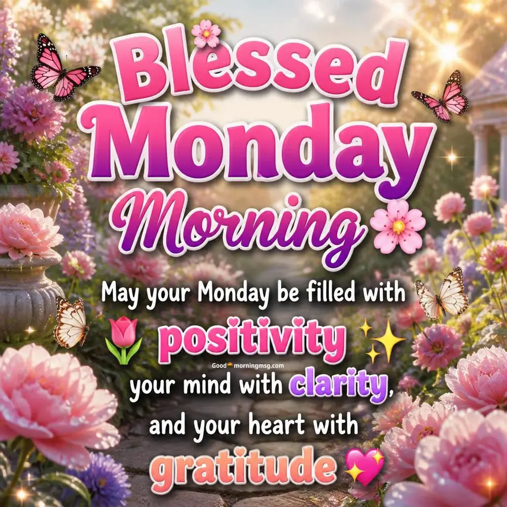 Morning Wishes Monday