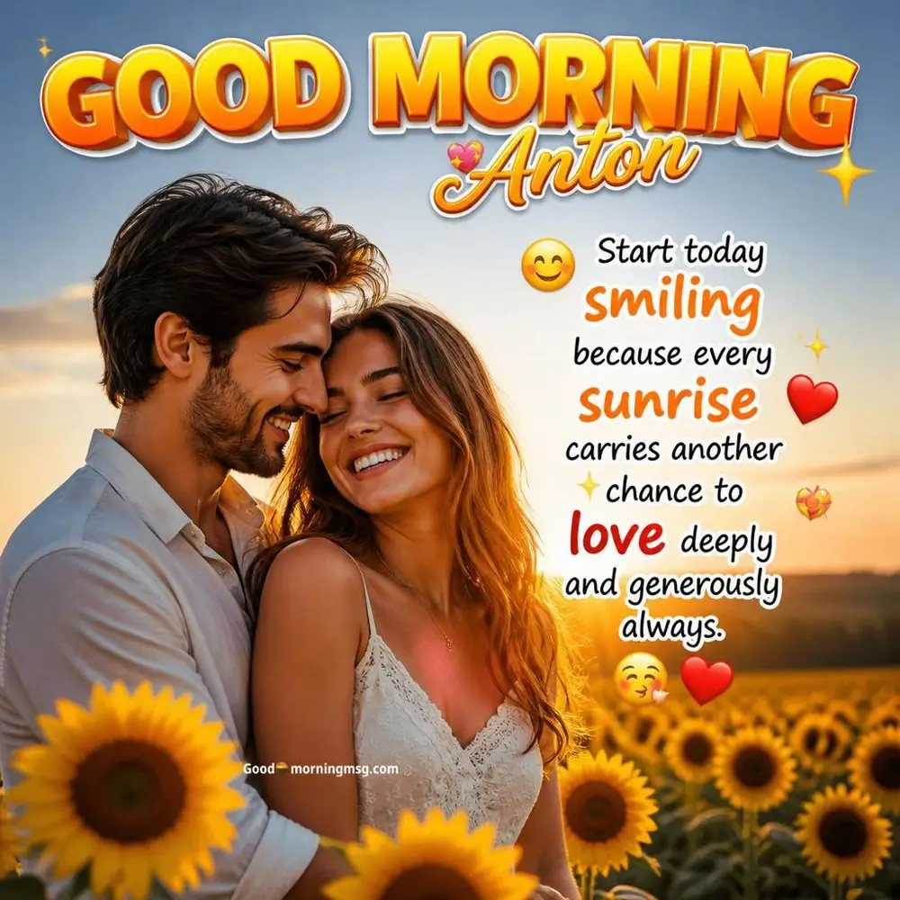 Romantic Good Morning Heart