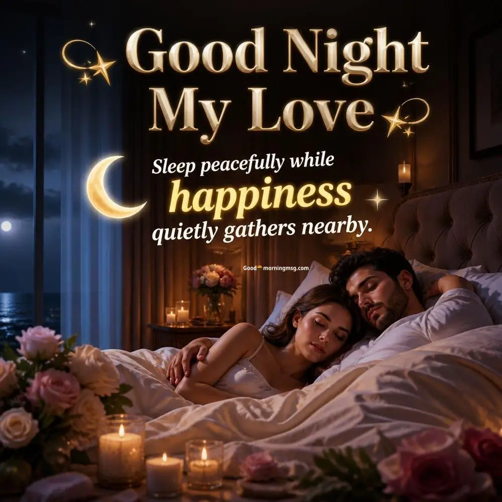 Romantic Good Night Status