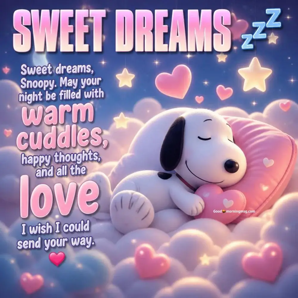 Sleep Well Snoopy Images