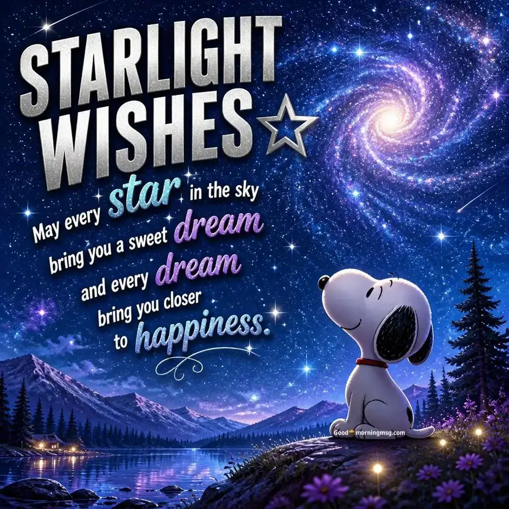 Snoopy Good Night I Love You