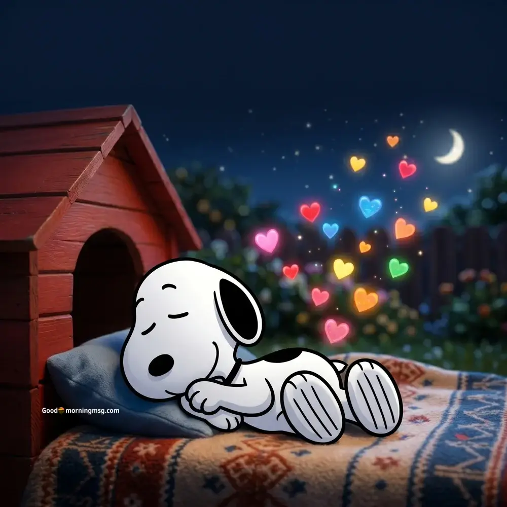 Snoopy Good Night Love