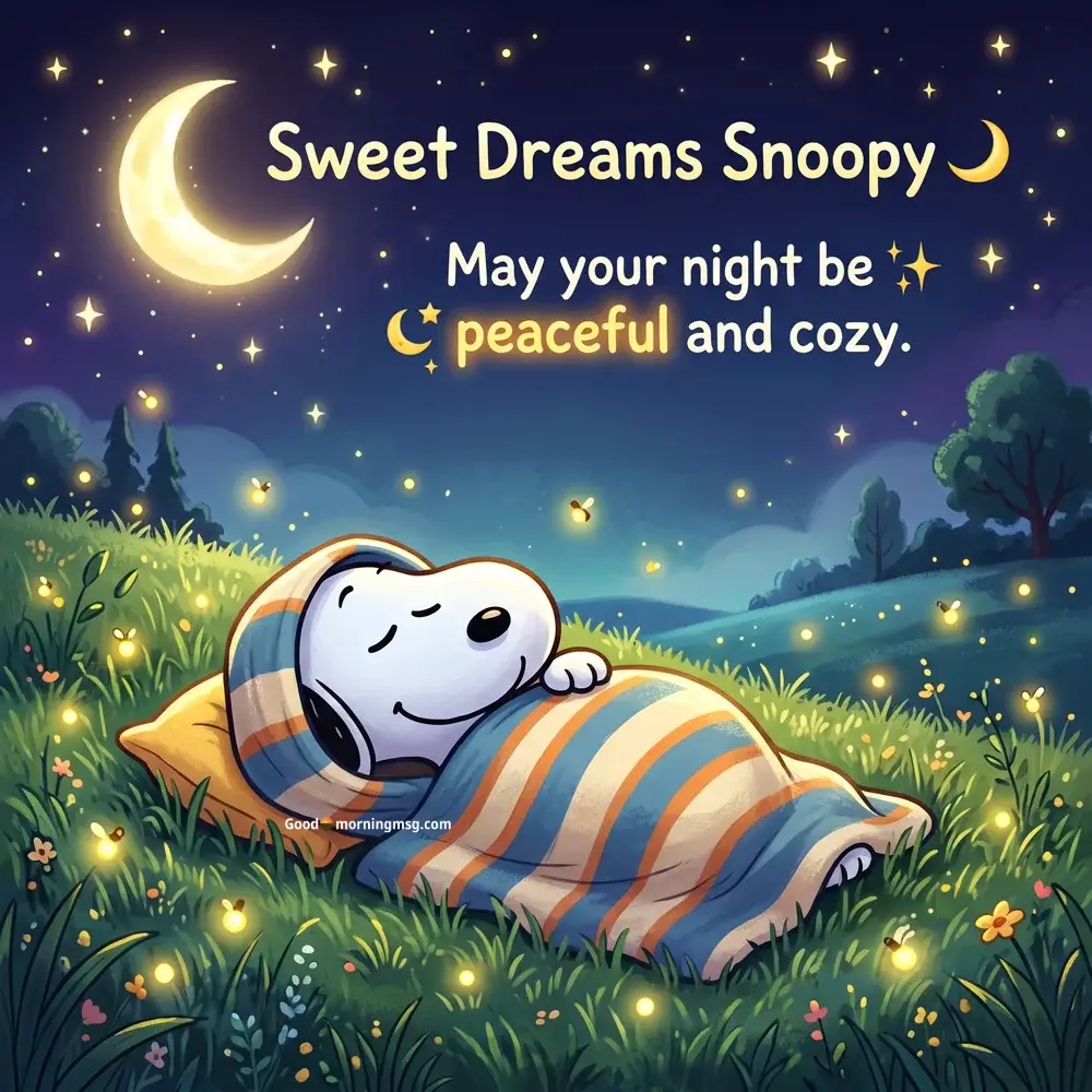 Snoopy Good Night Meme