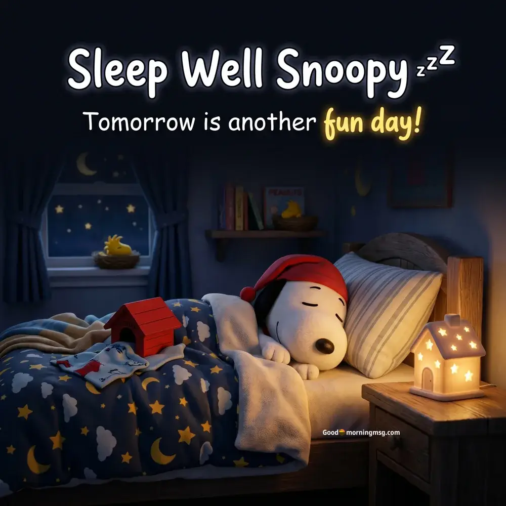Snoopy Good Night Prayer