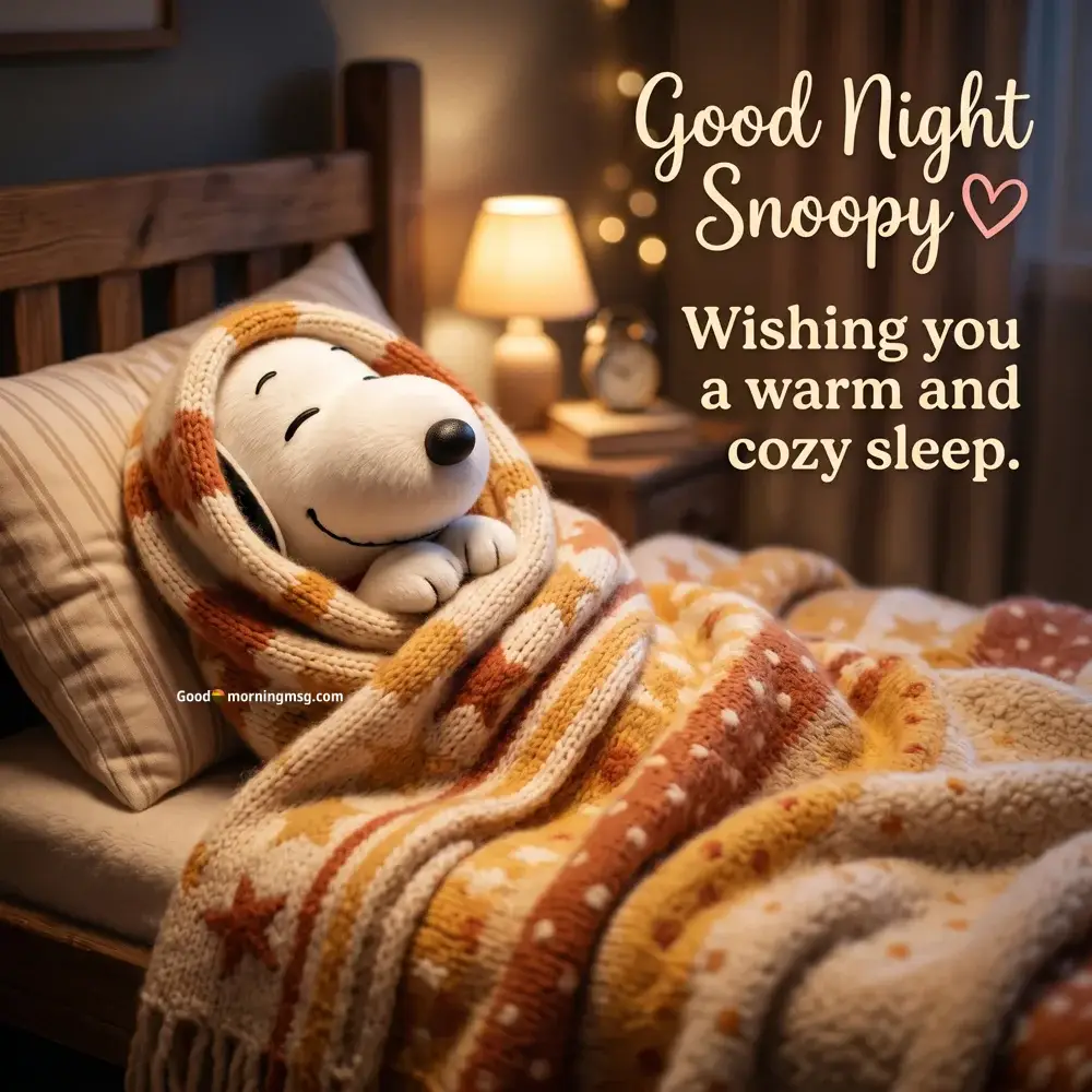 Snoopy Good Night Quotes