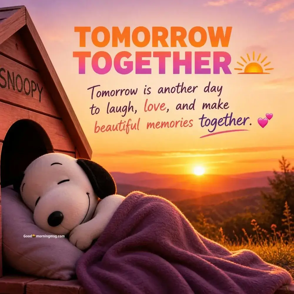 Snoopy Goodnight