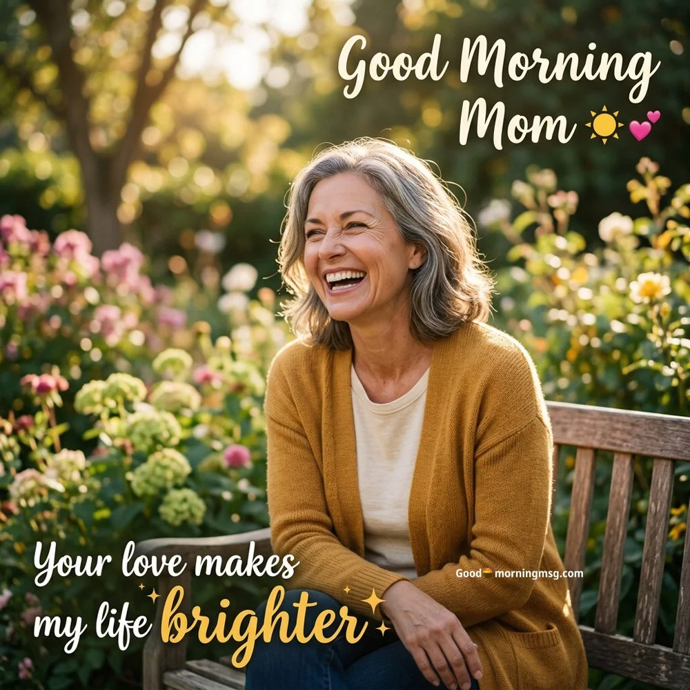 Sweet Good Morning Messages For Mom With Quotes, Love And Morning Blessings