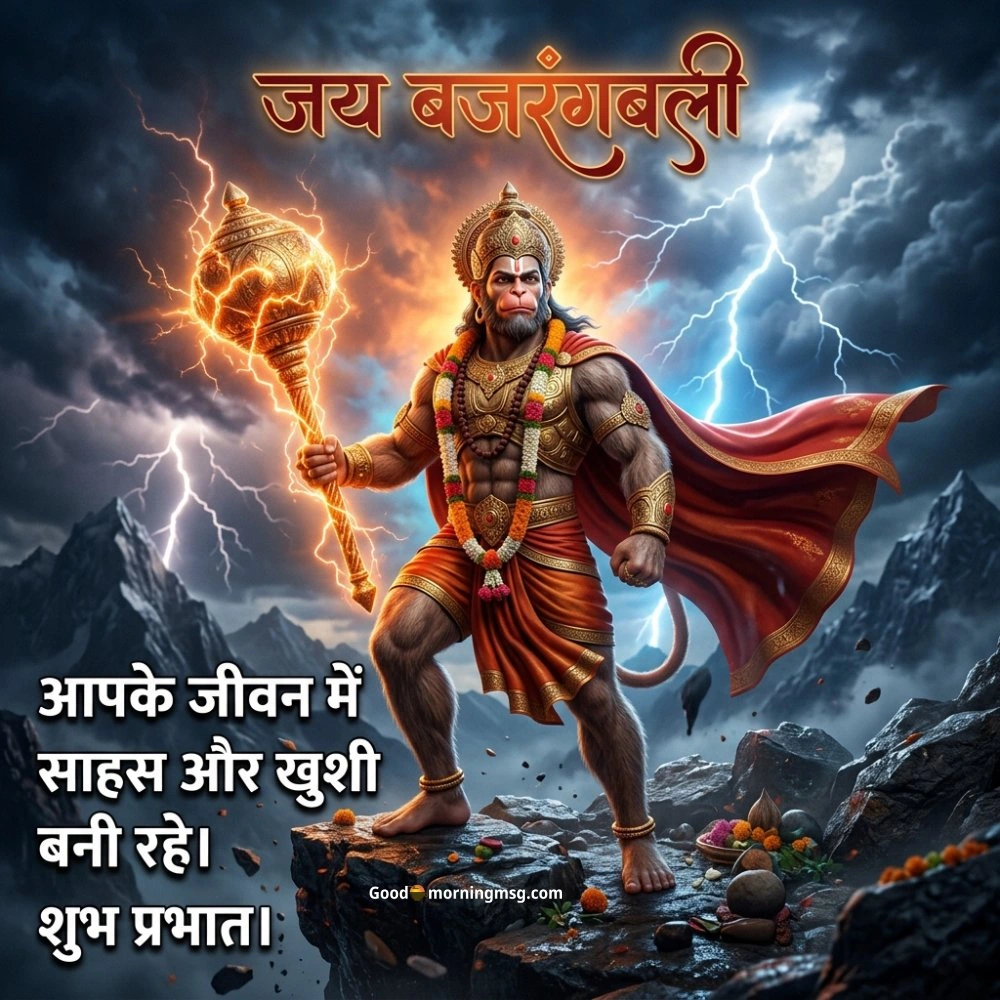 Tuesday Hanuman Ji Good Morning Images