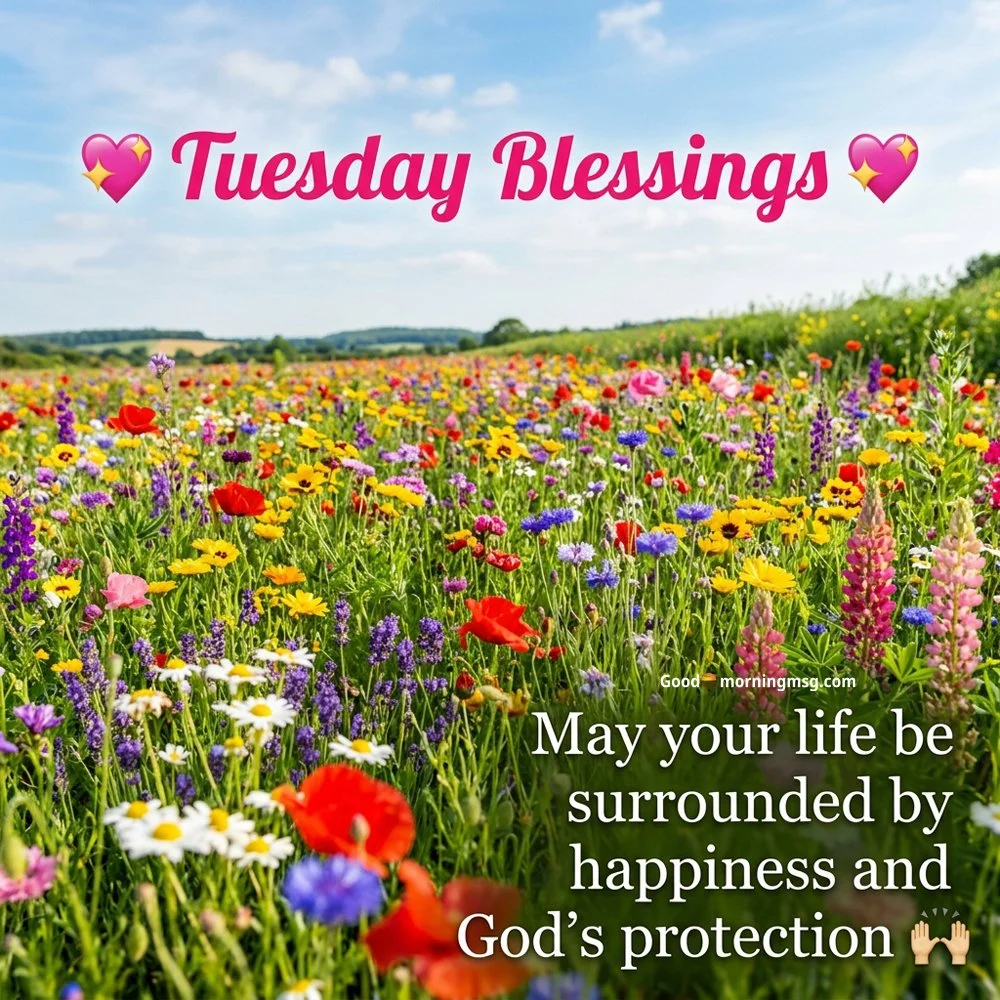 Uplifting Inspiration Tuesday Blessings