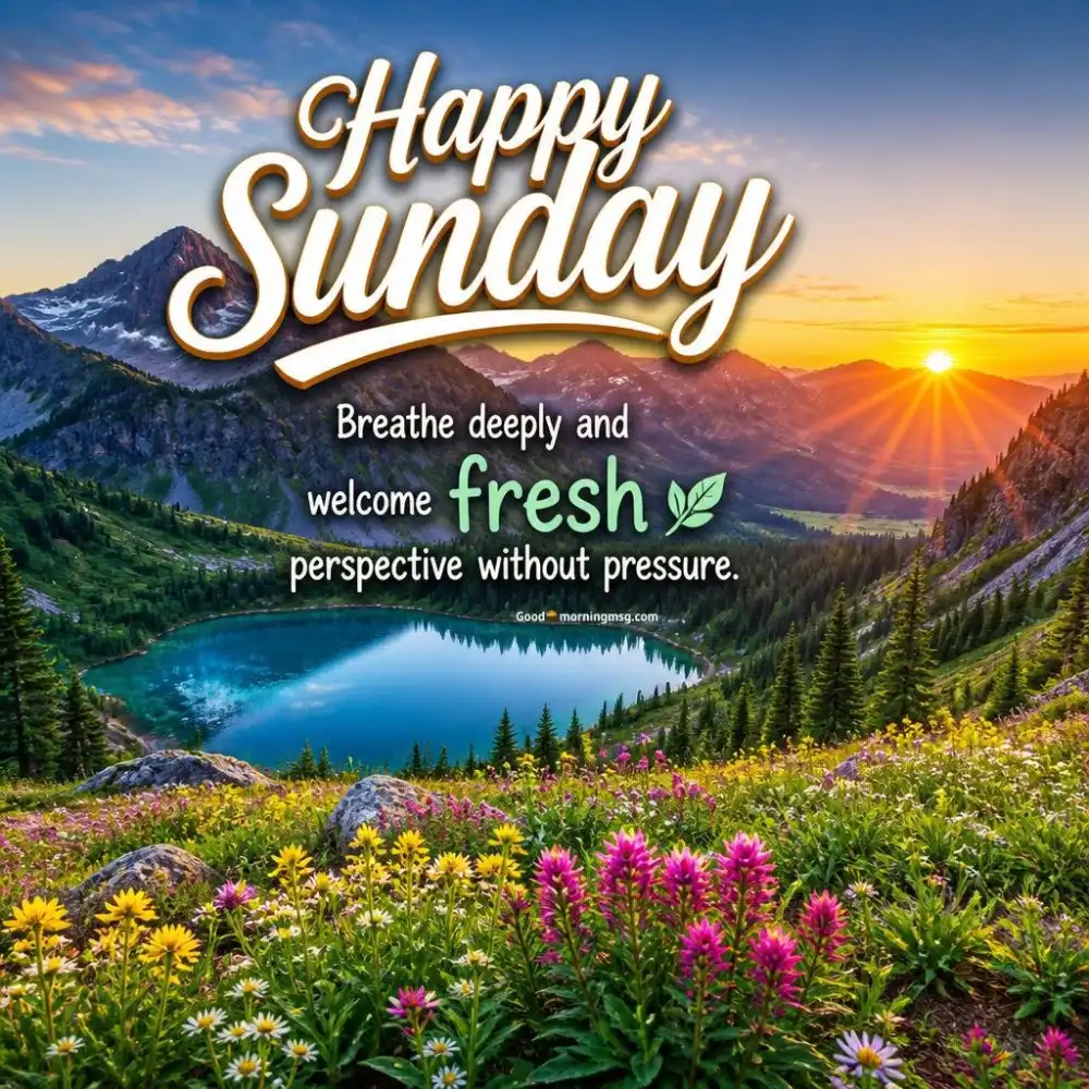 Beautiful Good Morning Sunday Blessings