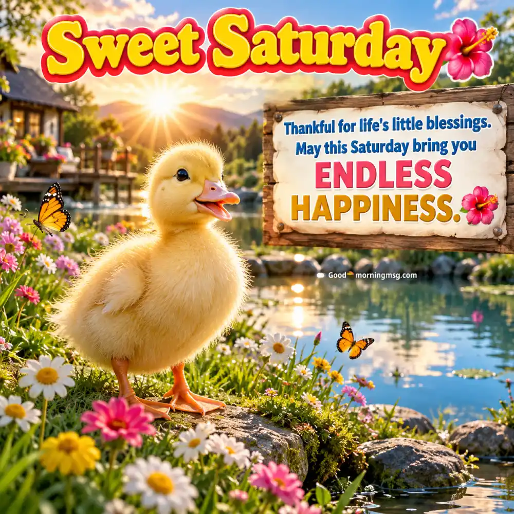Beautiful Saturday Blessings