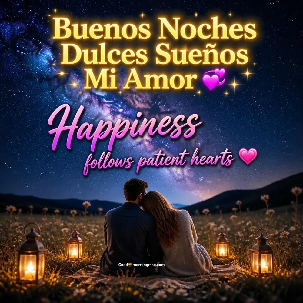 Buenas Noches Amor De Mi Vida