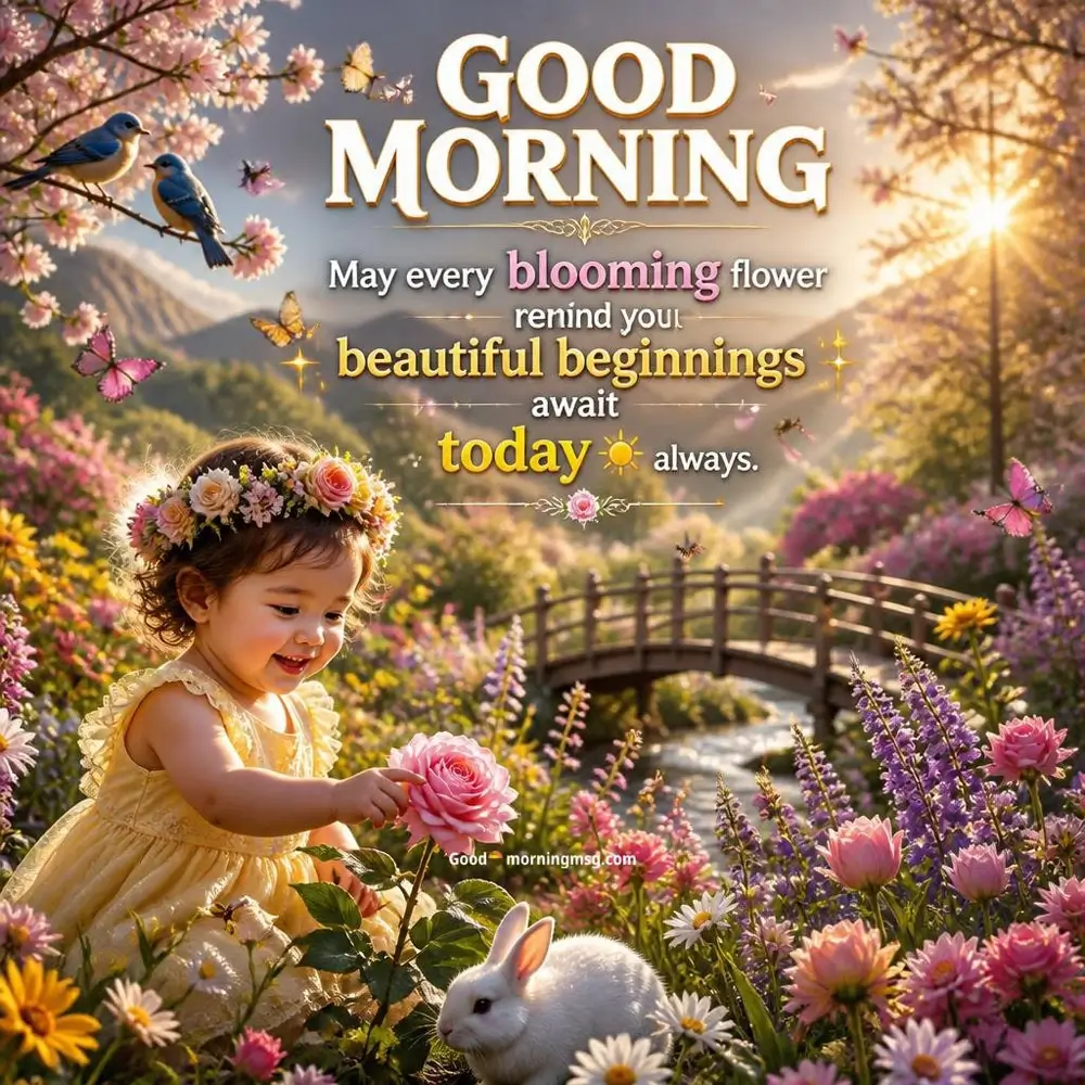 Flower Free Good Morning