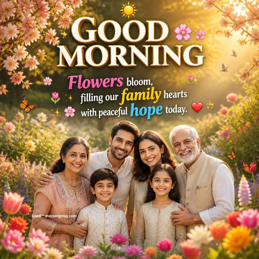 Flower Good Morning