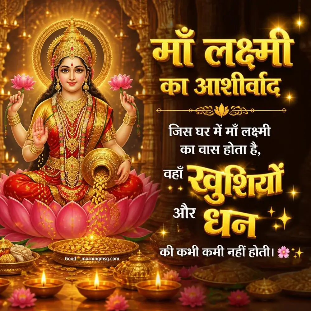 Friday God Lakshmi Devi Good Morning Images