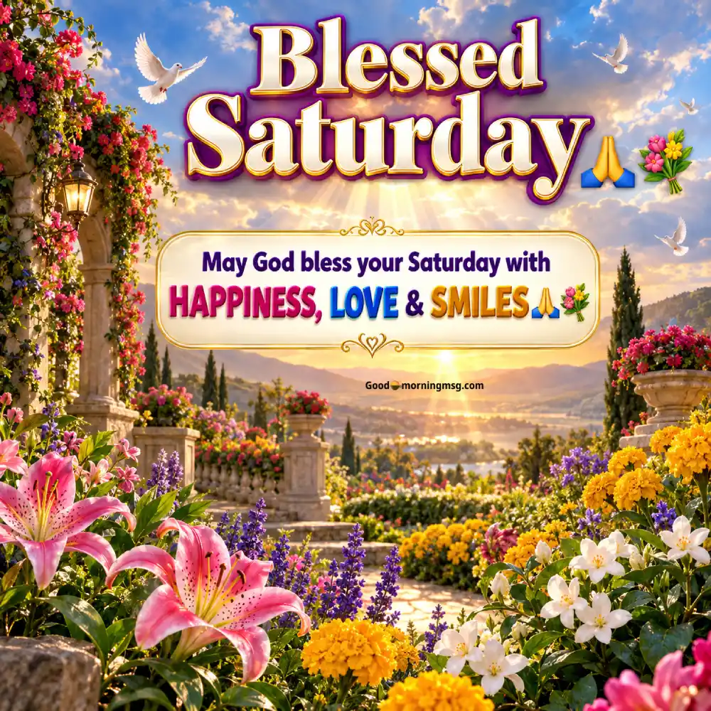 Good Morning Images Saturday