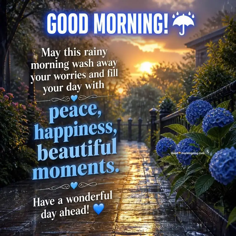 Good Morning Msg
