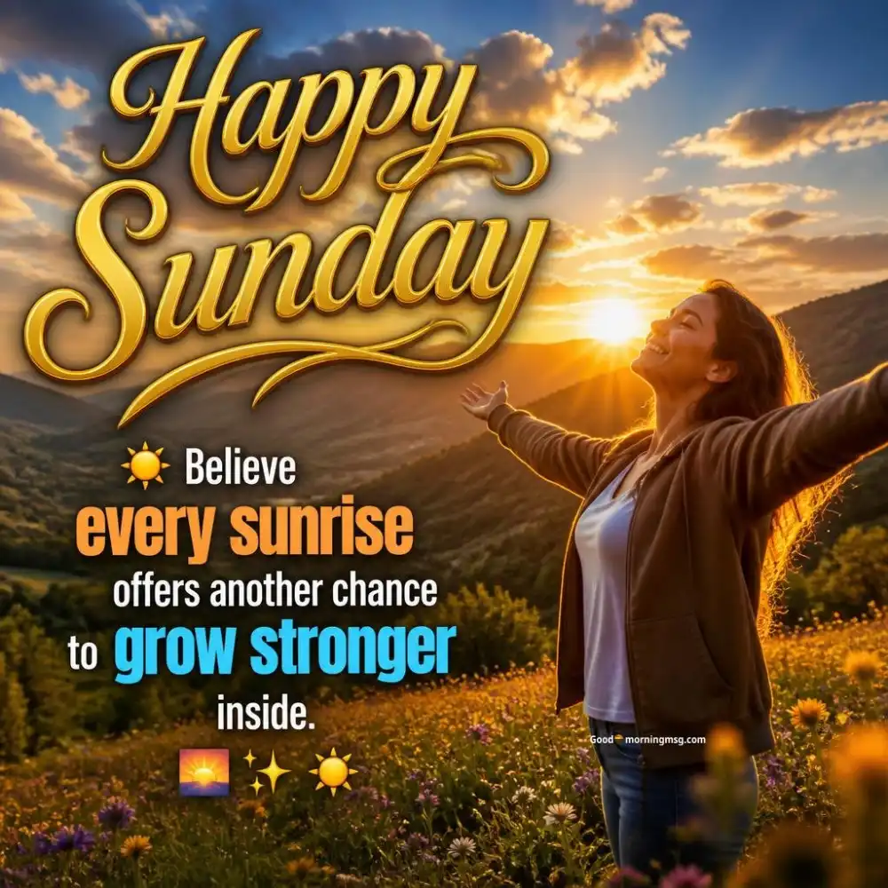 Good Morning Sunday Blessings