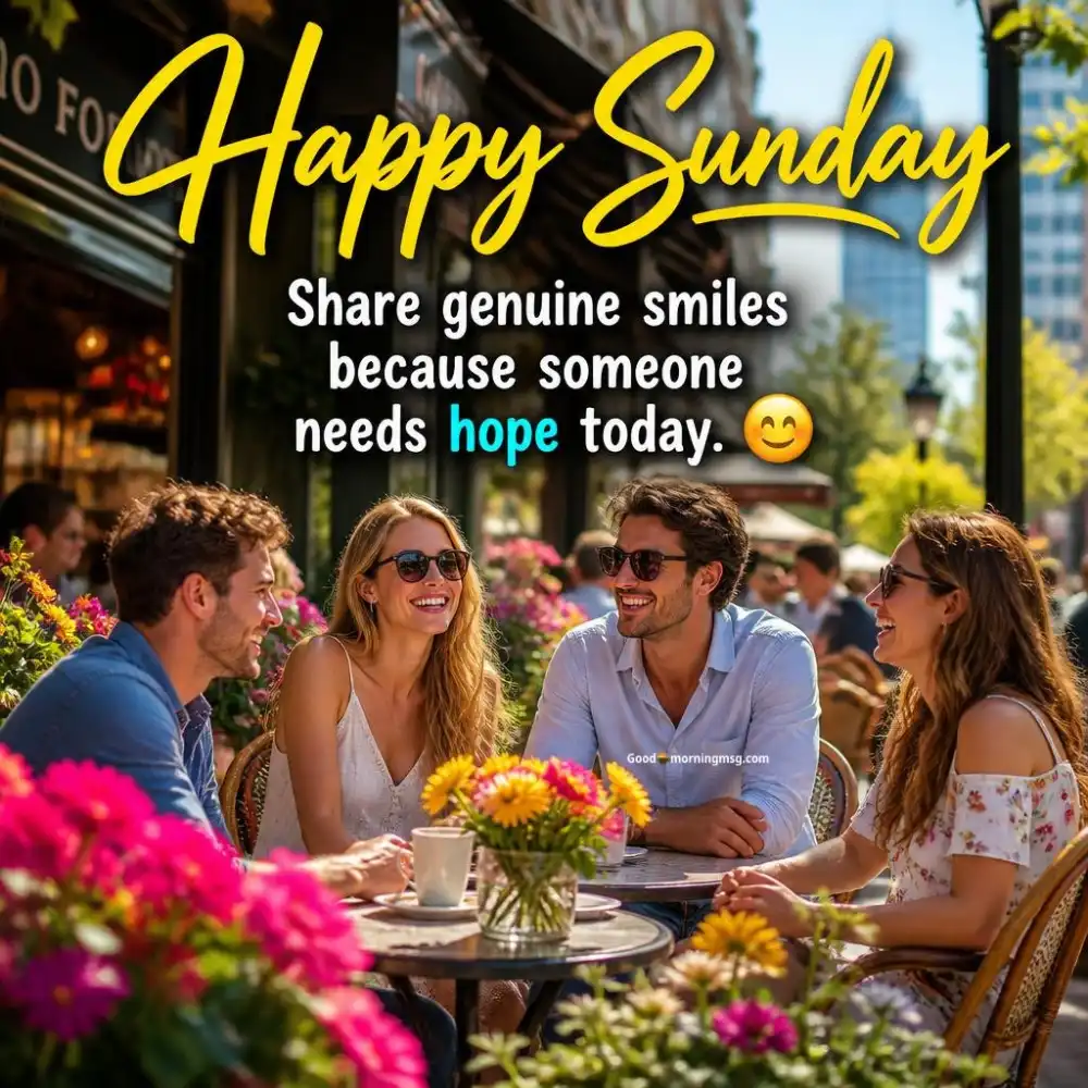 Good Morning Sunday Wishes For Friends