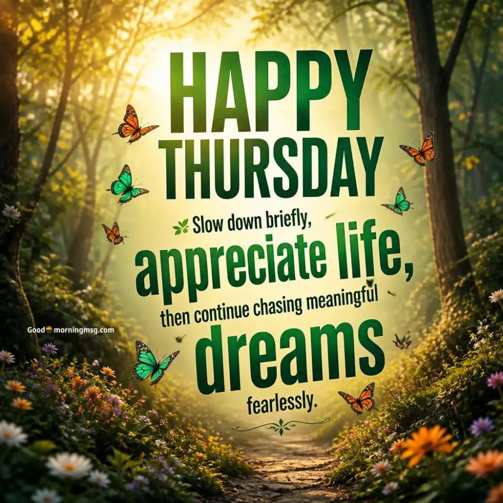 Good Morning Thursday Inspirational Blessings Images And Quotes