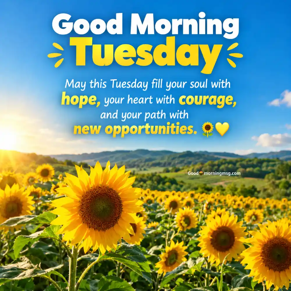 Good Morning Tuesday Bible Quotes
