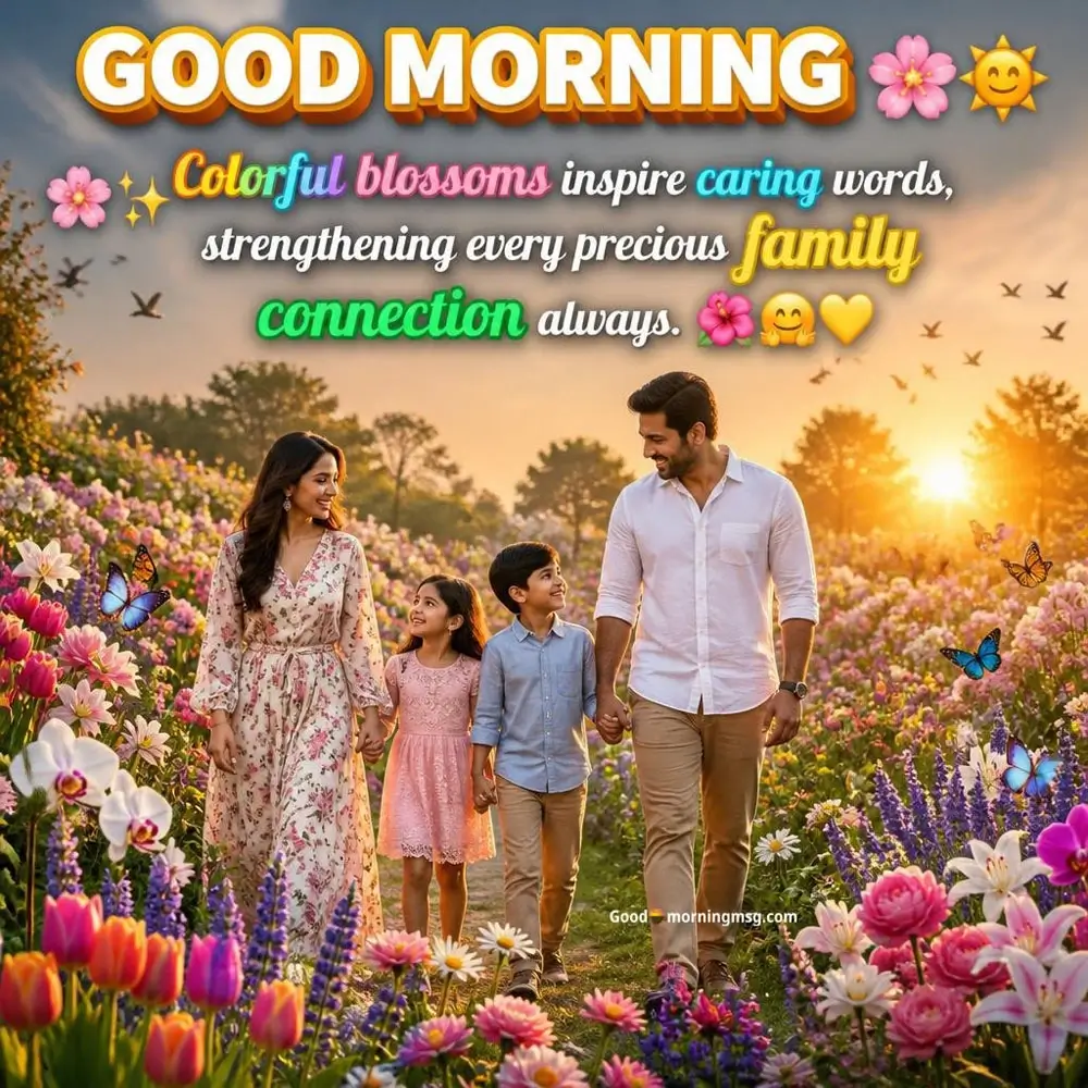 Good Morning Wishes Flowers