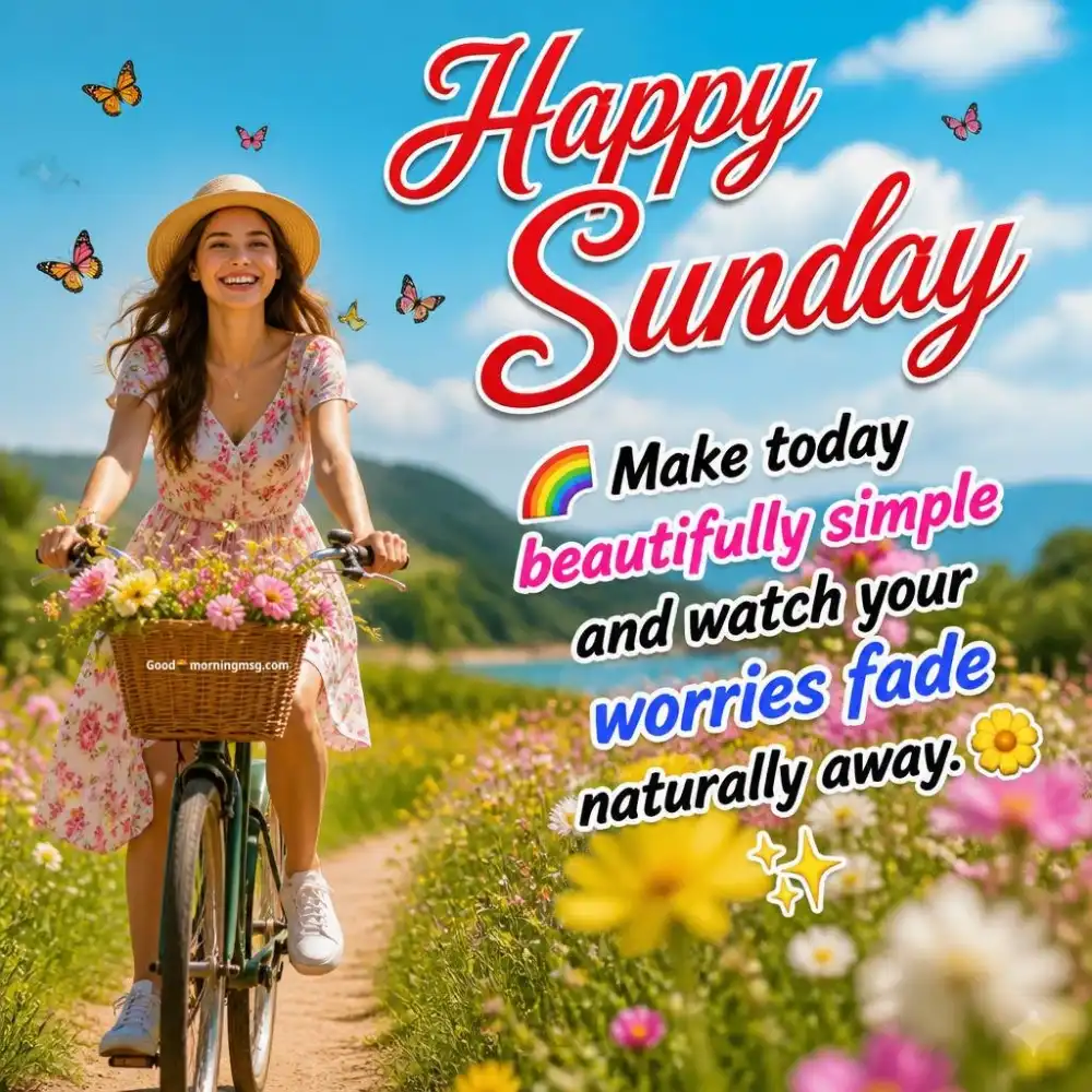 Good Morning Wishes Sunday